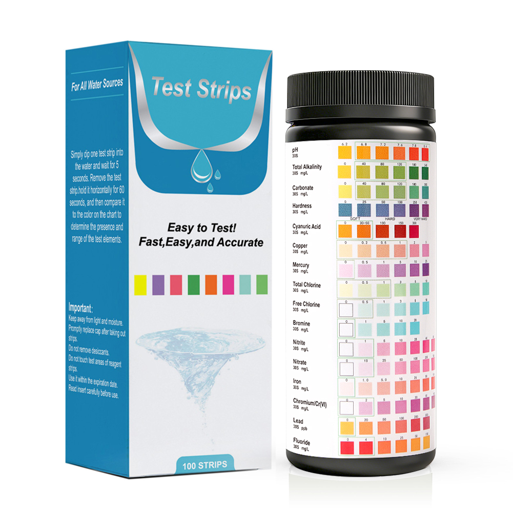 Marine Test Kit - Yieryi 16 In 1 Strip Tes