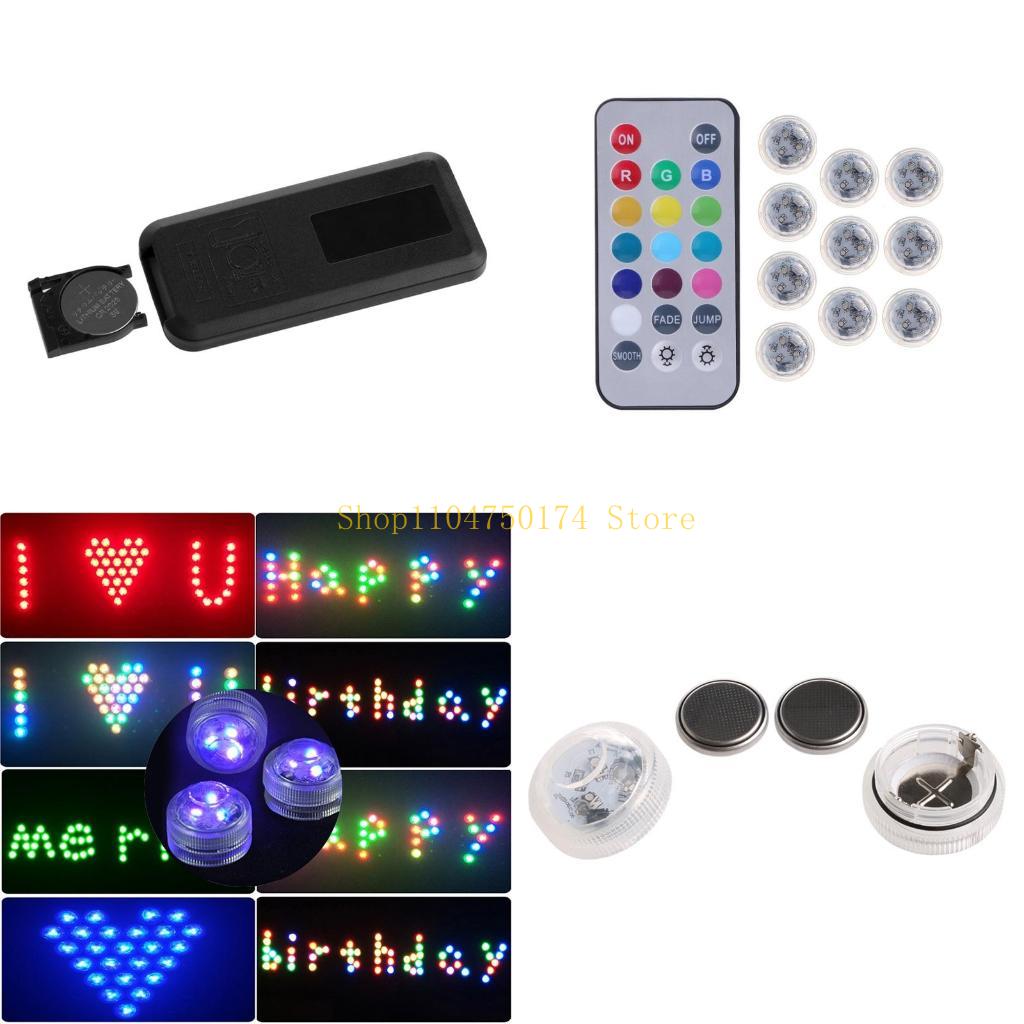 Marine Aquarium Lights For Sale - 10x Remote Control Lampu Tangki LED