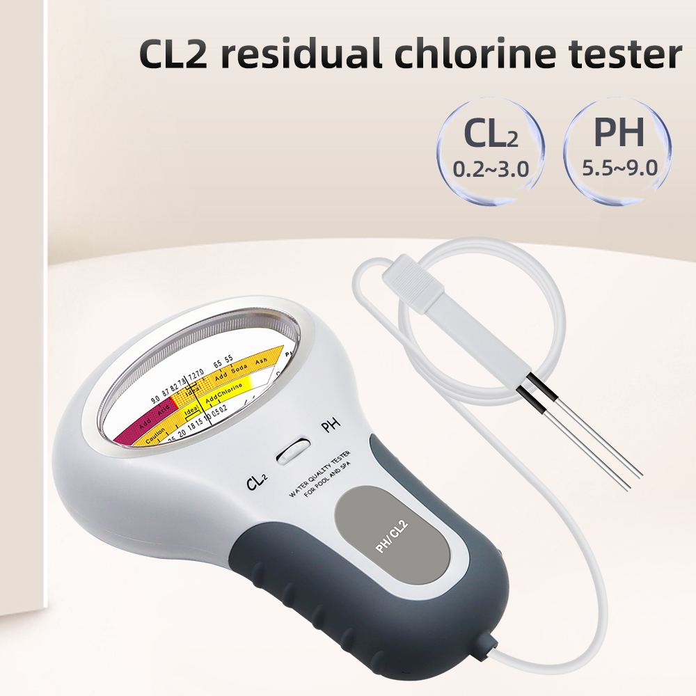 Marine Test Kit - Detektor klorin PH & CL2 Meter,