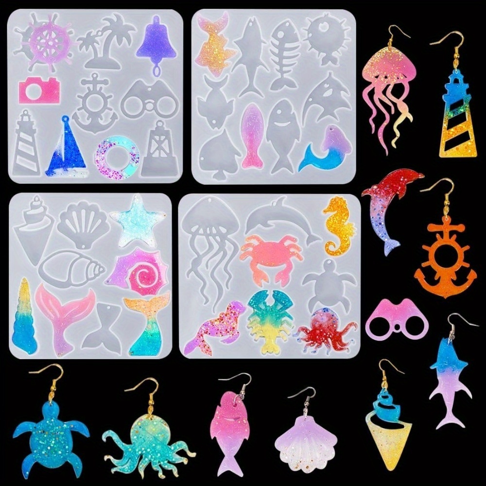 Set Cetakan Anting dan Liontin - Marine Aquarium & Regional Centre Reviews ulasan dan harga