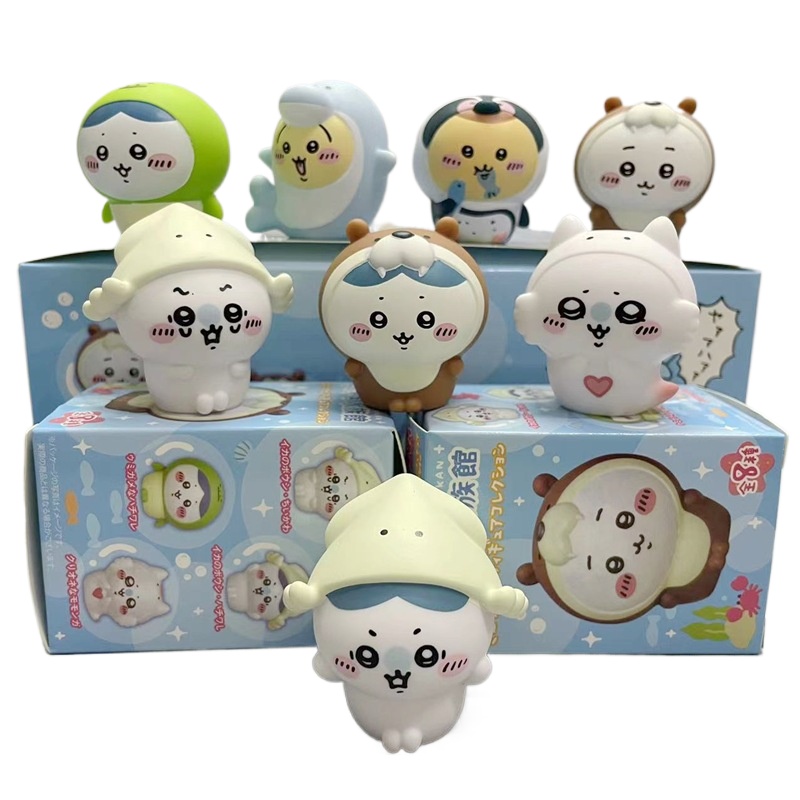 8pcs/Box Figurin Akuarium Chii - Marine Aquarium & Regional Centre Reviews ulasan dan harga