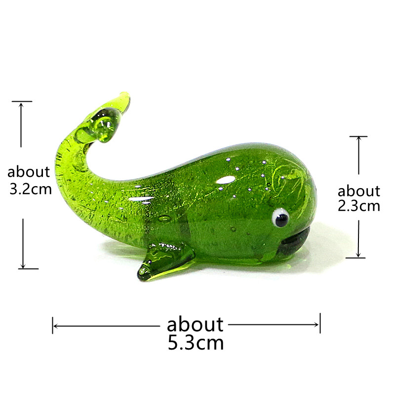 Murano kaca paus miniatur patu - Marine Aquarium Home ulasan dan harga