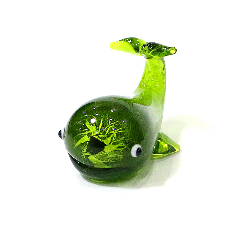 Murano kaca paus miniatur patu - Marine Aquarium Home ulasan dan harga