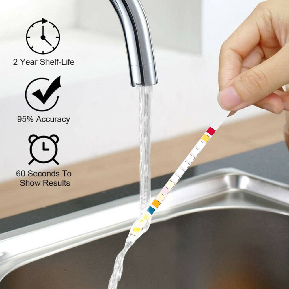 Yieryi 16 In 1 Strip Tes Air 1 - Marine Test Kit ulasan dan harga