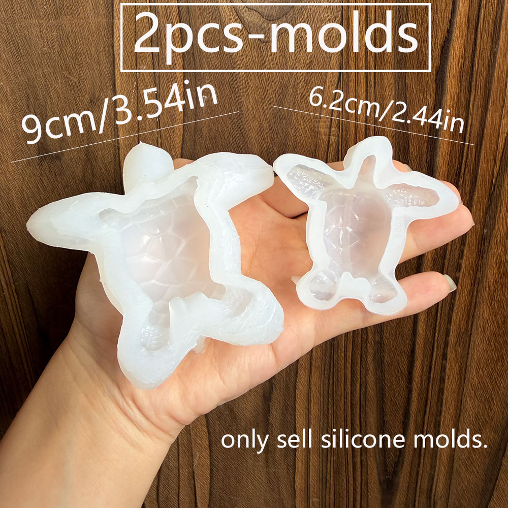 2 Buah Cetakan Silikon Penyu L - Marine Aquarium Epoxy ulasan dan harga