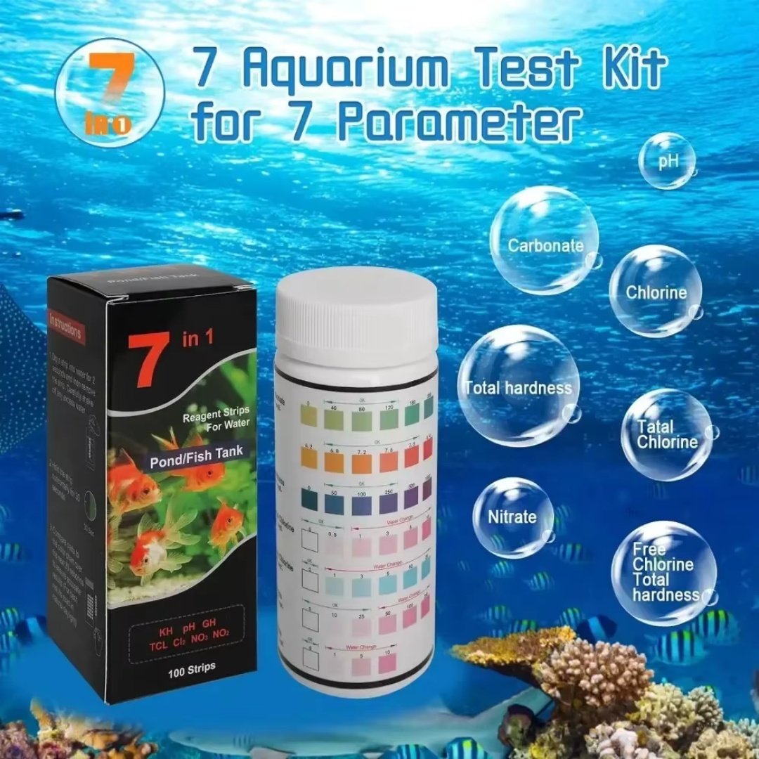Kit Strip Tes pH Air Tawar Aku - Marine Test Kit ulasan dan harga