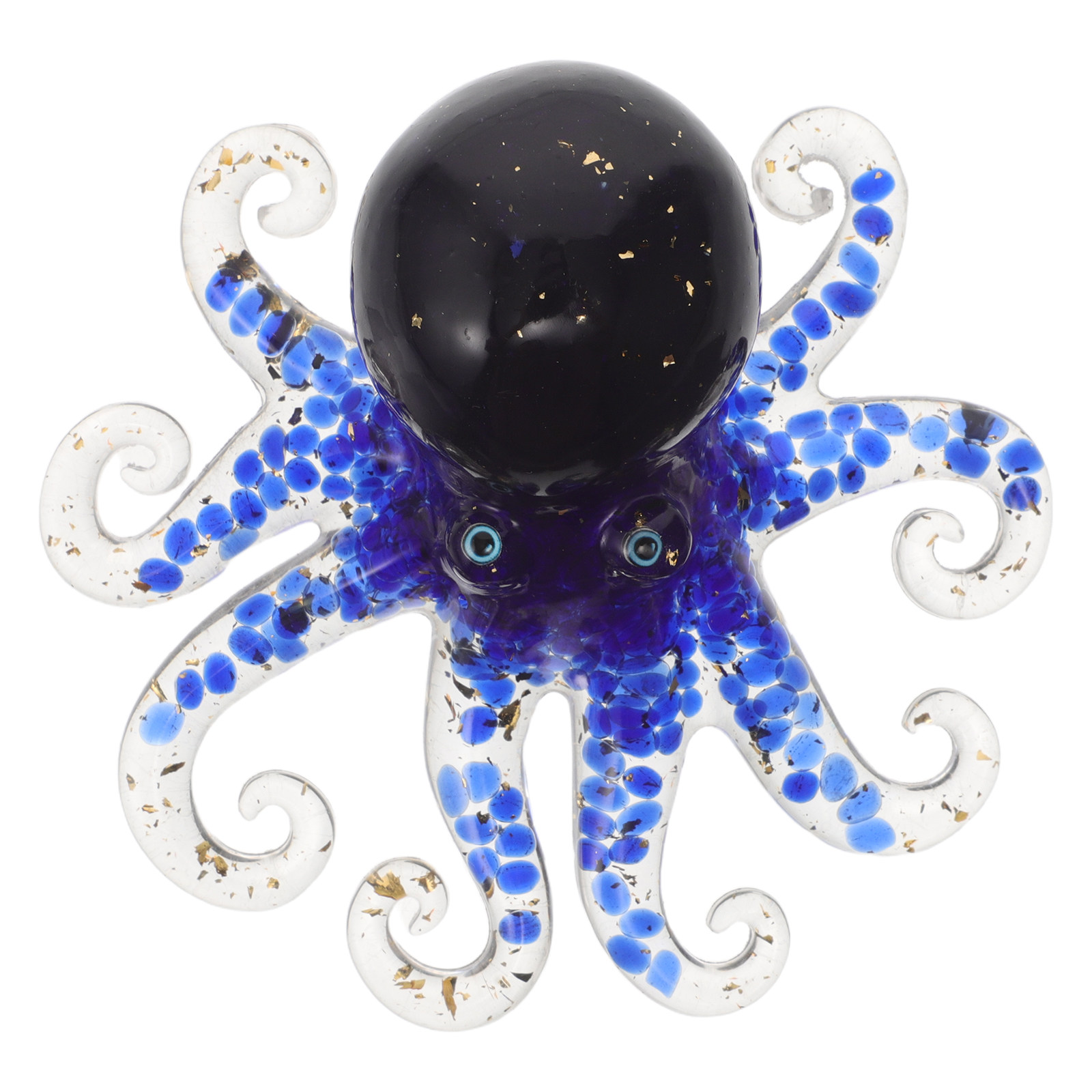 Patung Dekorasi Gurita Kristal - Marine Aquarium Epoxy ulasan dan harga