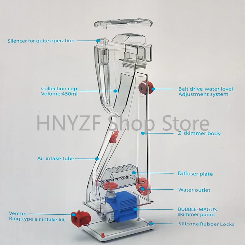 Bubble Magus Z5 Z6 Z7 Z8 Skimm - Marine Aquarium Protein Skimmer ulasan dan harga