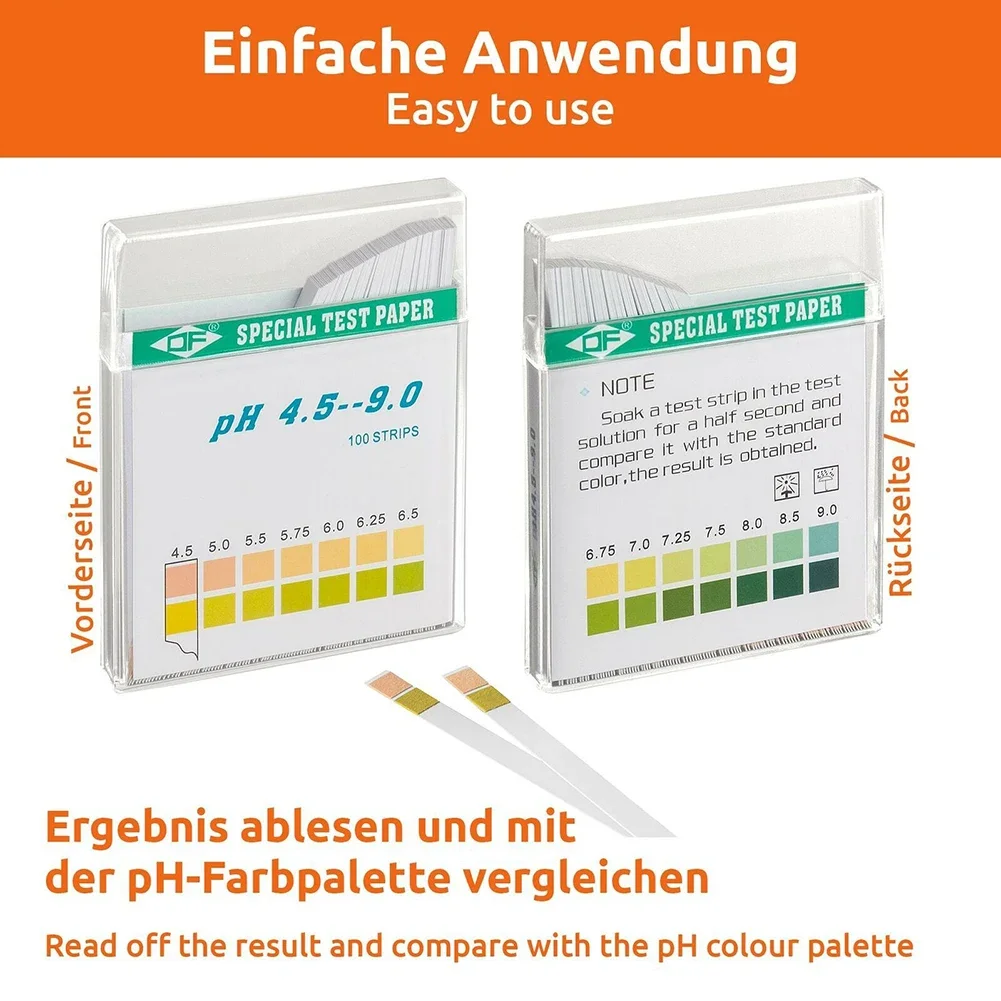 7x9x1cm 6 Strip Uji PH Kertas  - Marine Test Kit ulasan dan harga