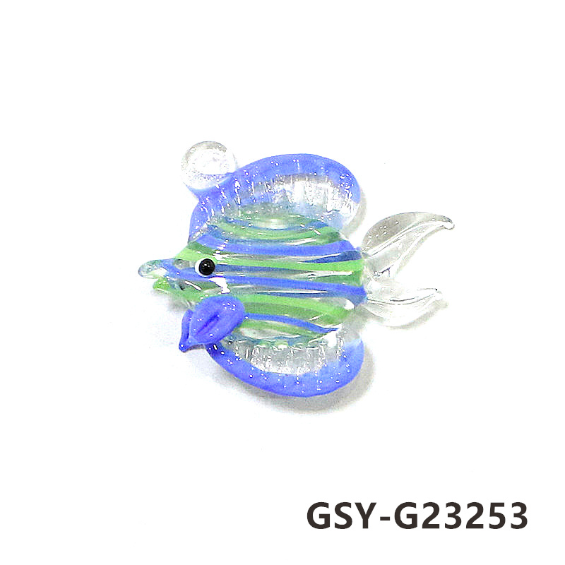 2 kotak kaca liontin kecil ika - Marine Aquarium Mini ulasan dan harga