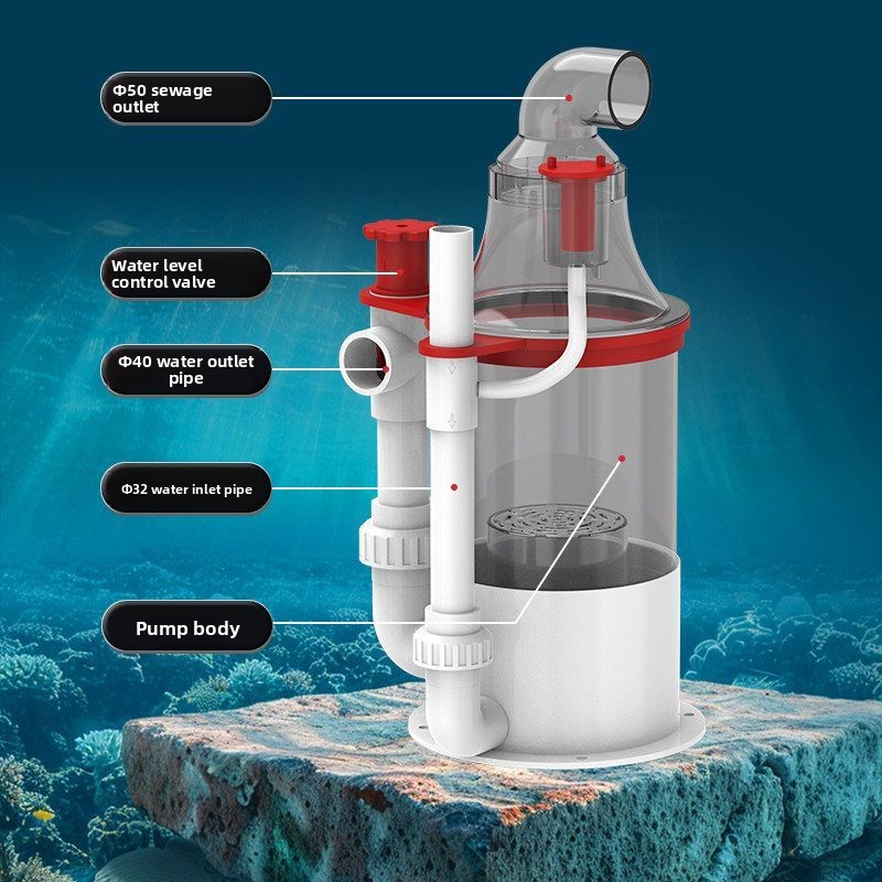 Skimmer Protein Eksternal untu - Marine Aquarium Protein Skimmer ulasan dan harga